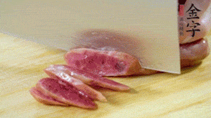 金字火腿、金字香腸、金字臘肉切片。