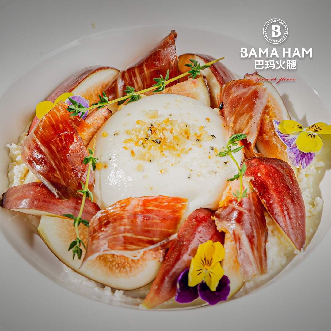 巴瑪火腿無花果布拉塔沙拉